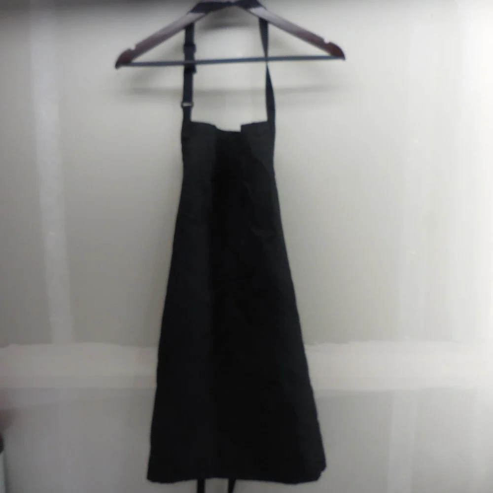 Sonic Drive-In Creation Crew Employee Uniform Apron Black Adjustable Bib Strap